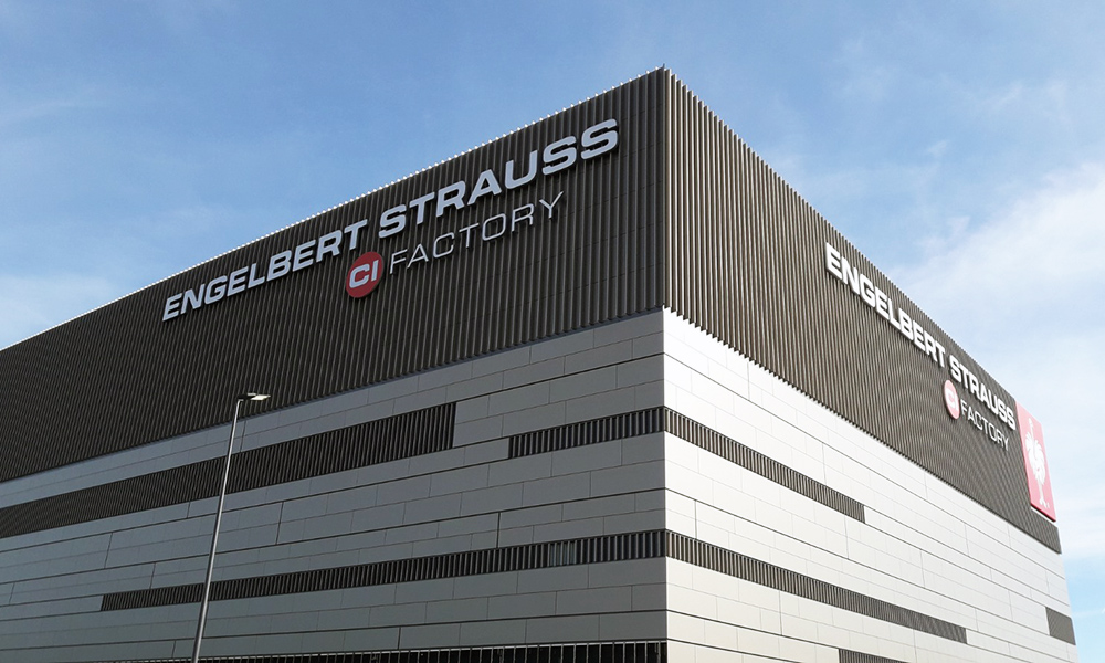 Engelbert Strauss CI proizvodna zgrada Schlüchtern